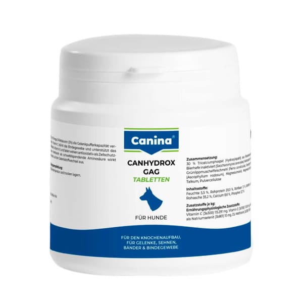 Canina Canhydrox GAG tabletes locītavām un kauliem suņiem 100 g N60
